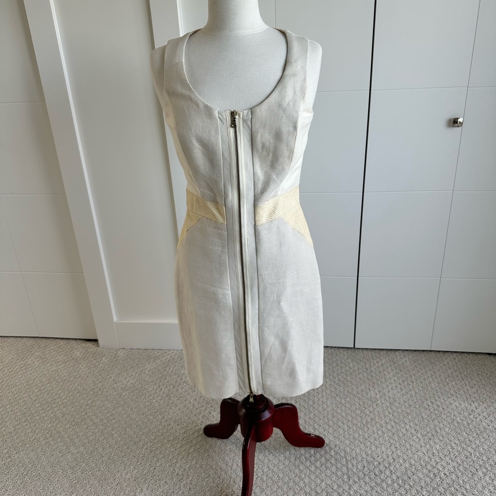 Club Mónaco Cream Sheath Dress 6